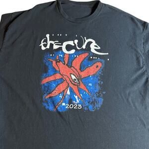 The Cure Shows of a Lost World 2023 US Tour Concert T-Shirt Black